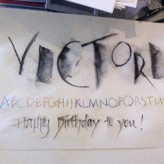 Displayed work at Amity Erwin Parks' workshop 'A sharp pencil and a keen eye'