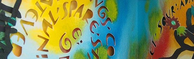 Artwork by founding member Elizabeth McKee