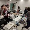 Thumbnail of image 'Students Observing a writing demonstration'