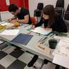 Thumbnail of image 'Students creating weathergrams 6'